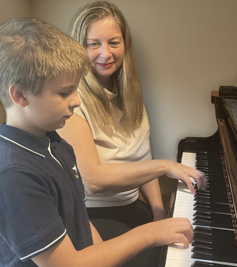 Beautiful piano at Bright Keys Piano Studio